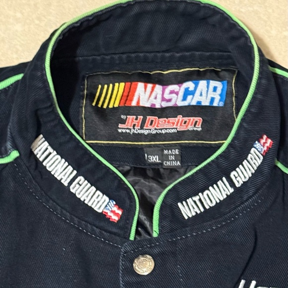 Dale Earnhardt Jr Diet Mountain Dew NASCAR Jacket JH Designs Men's 3XL - Picture 3 of 16